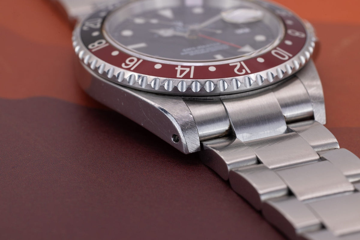 2001 Rolex GMT Master II Ref. 16710 | Coke | Unpolished | Box and Papers - Sierra Time Co