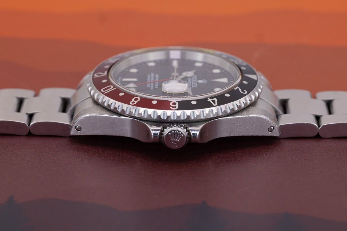2001 Rolex GMT Master II Ref. 16710 | Coke | Unpolished | Box and Papers - Sierra Time Co