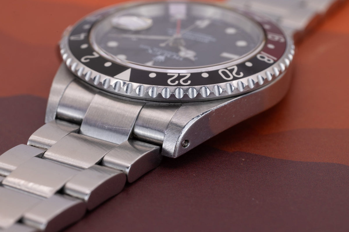 2001 Rolex GMT Master II Ref. 16710 | Coke | Unpolished | Box and Papers - Sierra Time Co