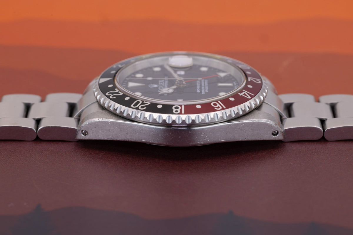 2001 Rolex GMT Master II Ref. 16710 | Coke | Unpolished | Box and Papers - Sierra Time Co