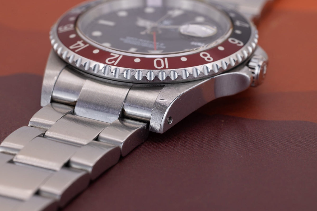 2001 Rolex GMT Master II Ref. 16710 | Coke | Unpolished | Box and Papers - Sierra Time Co