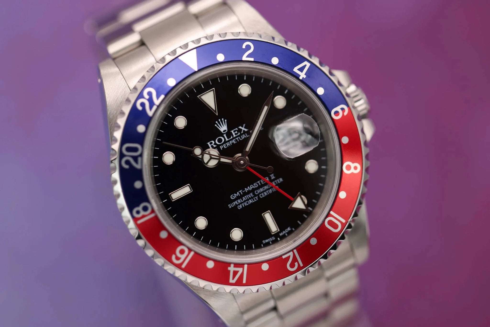 2001 Rolex GMT Master II Ref. 16710 | Pepsi - Sierra Time Co