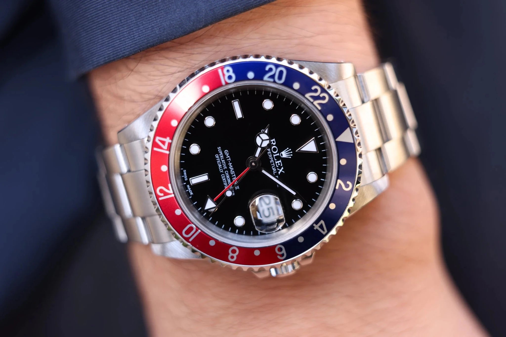 2001 Rolex GMT Master II Ref. 16710 | Pepsi - Sierra Time Co
