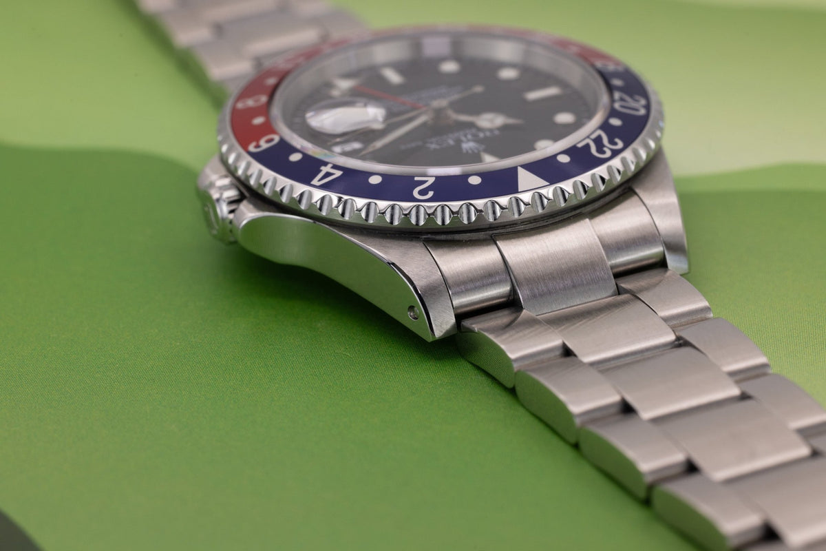 2001 Rolex GMT Master II Ref. 16710 Pepsi | Box and Papers - Sierra Time Co