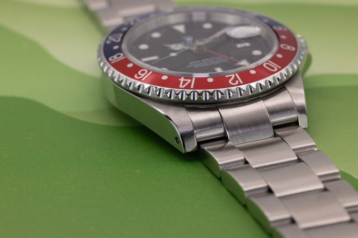 2001 Rolex GMT Master II Ref. 16710 Pepsi | Box and Papers - Sierra Time Co