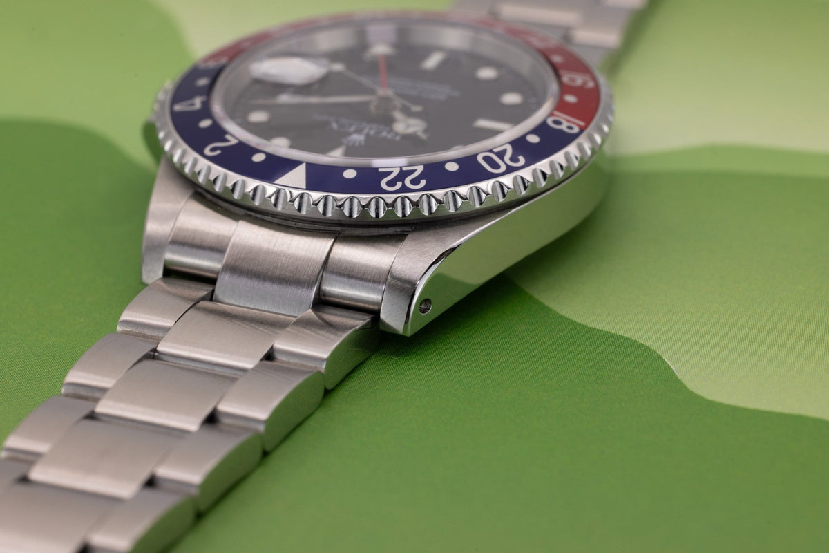 2001 Rolex GMT Master II Ref. 16710 Pepsi | Box and Papers - Sierra Time Co
