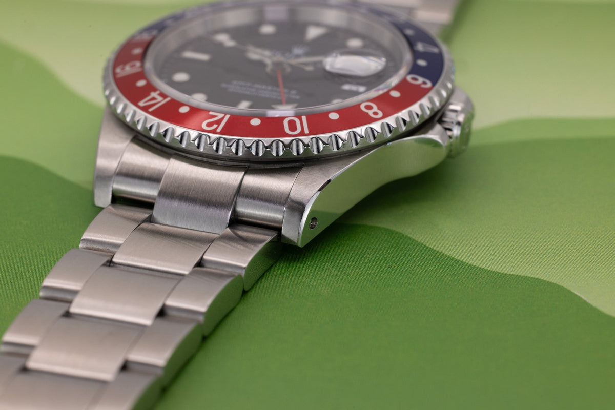 2001 Rolex GMT Master II Ref. 16710 Pepsi | Box and Papers - Sierra Time Co