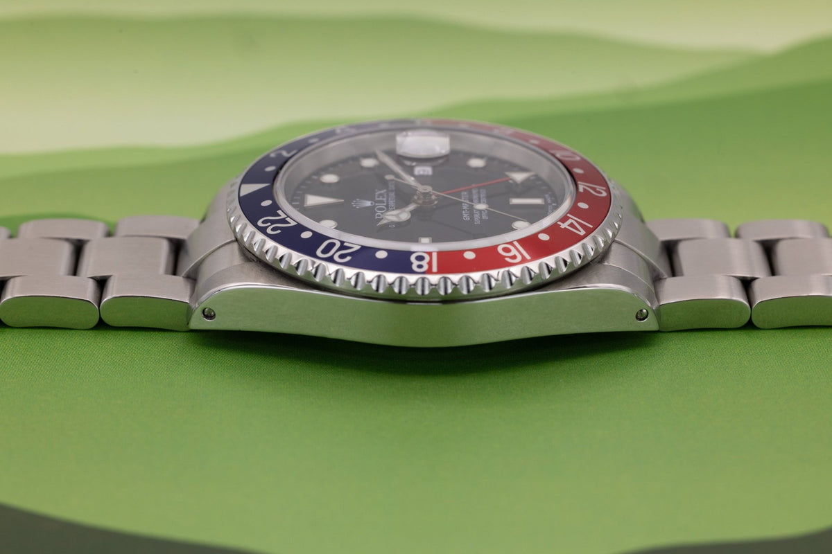 2001 Rolex GMT Master II Ref. 16710 Pepsi | Box and Papers - Sierra Time Co