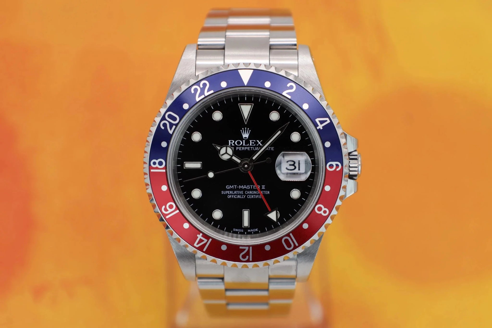 2001 Rolex GMT Master II Ref. 16710 Pepsi | Serviced | Box and Papers - Sierra Time Co