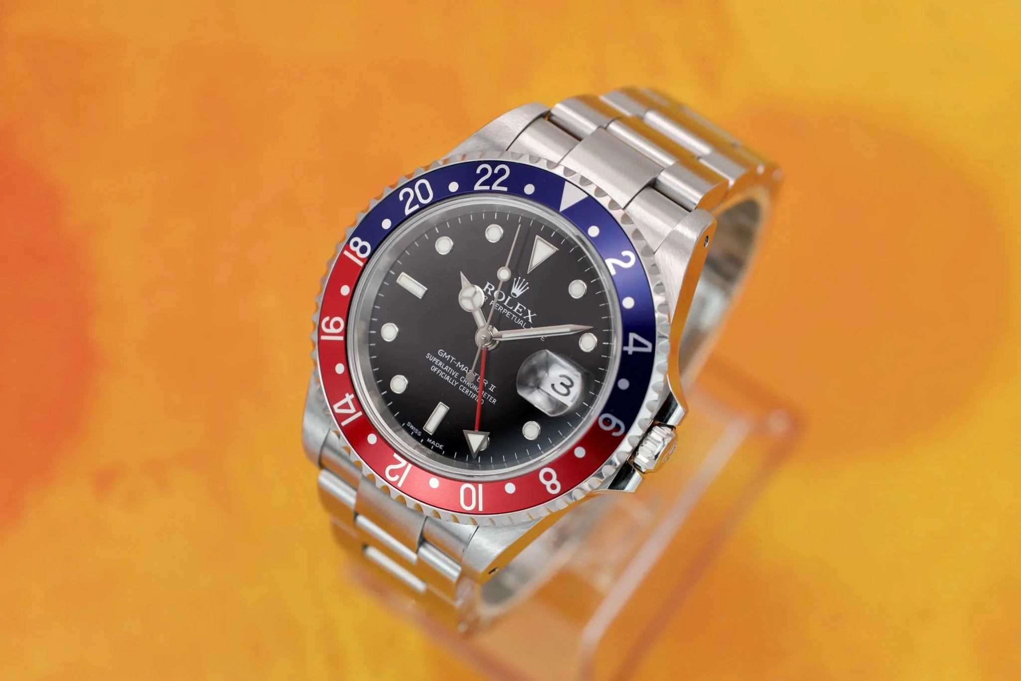 2001 Rolex GMT Master II Ref. 16710 Pepsi | Serviced | Box and Papers - Sierra Time Co