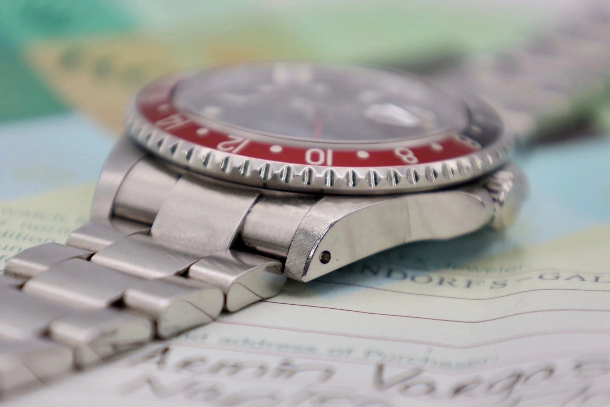 2001 Rolex GMT Master ll Ref. 16710 | Box and Papers - Sierra Time Co