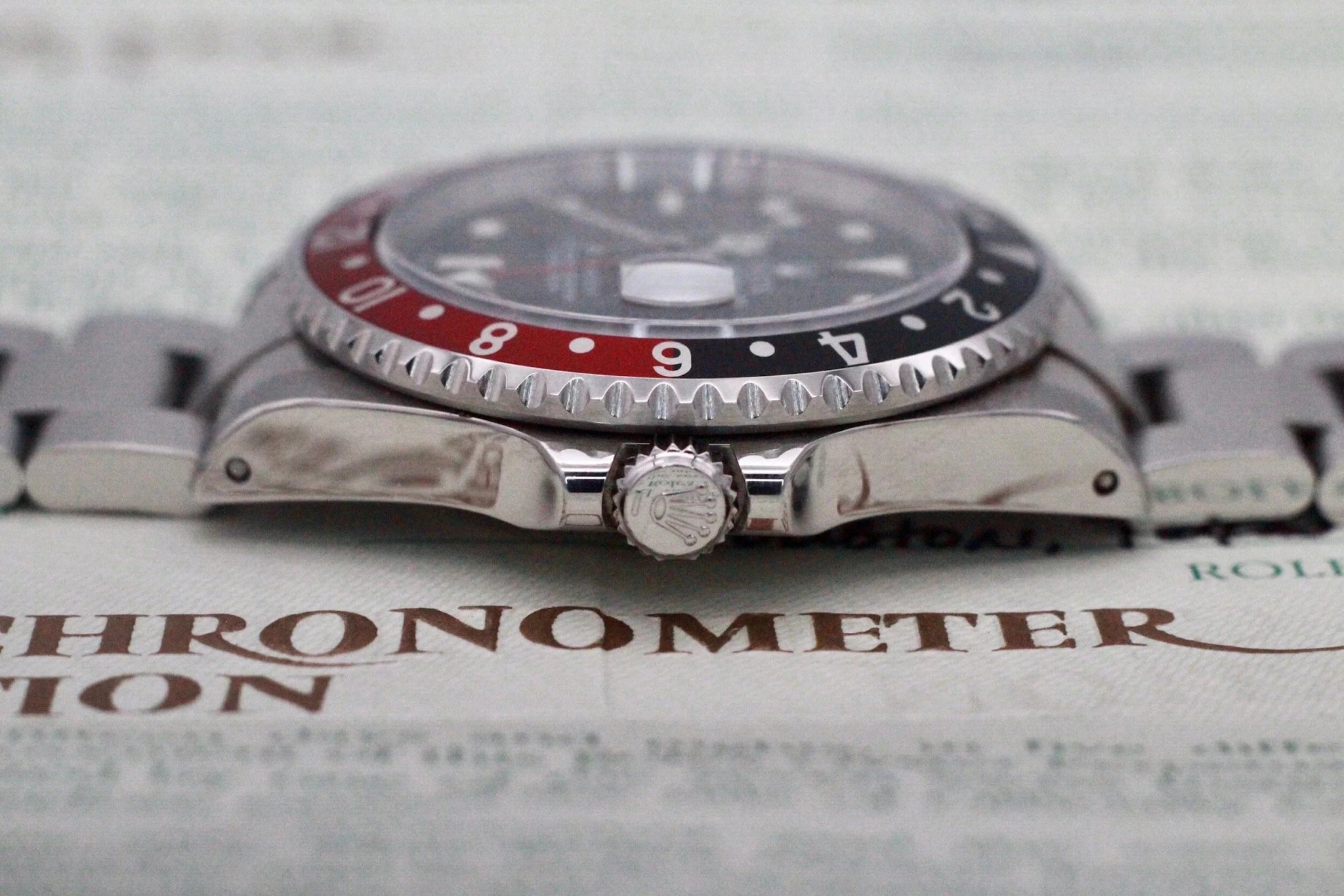 2001 Rolex GMT Master ll Ref. 16710 Coke | Full Set - Sierra Time Co