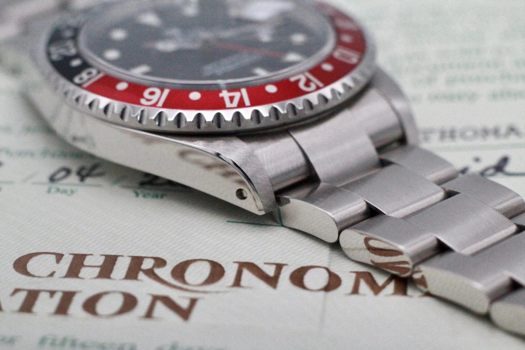 2001 Rolex GMT Master ll Ref. 16710 Coke | Full Set - Sierra Time Co