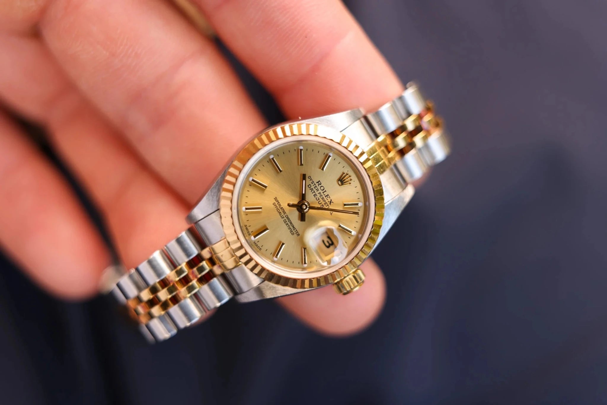 2001 Rolex Ladies Datejust Ref. 79173 | Champagne Dial - Sierra Time Co