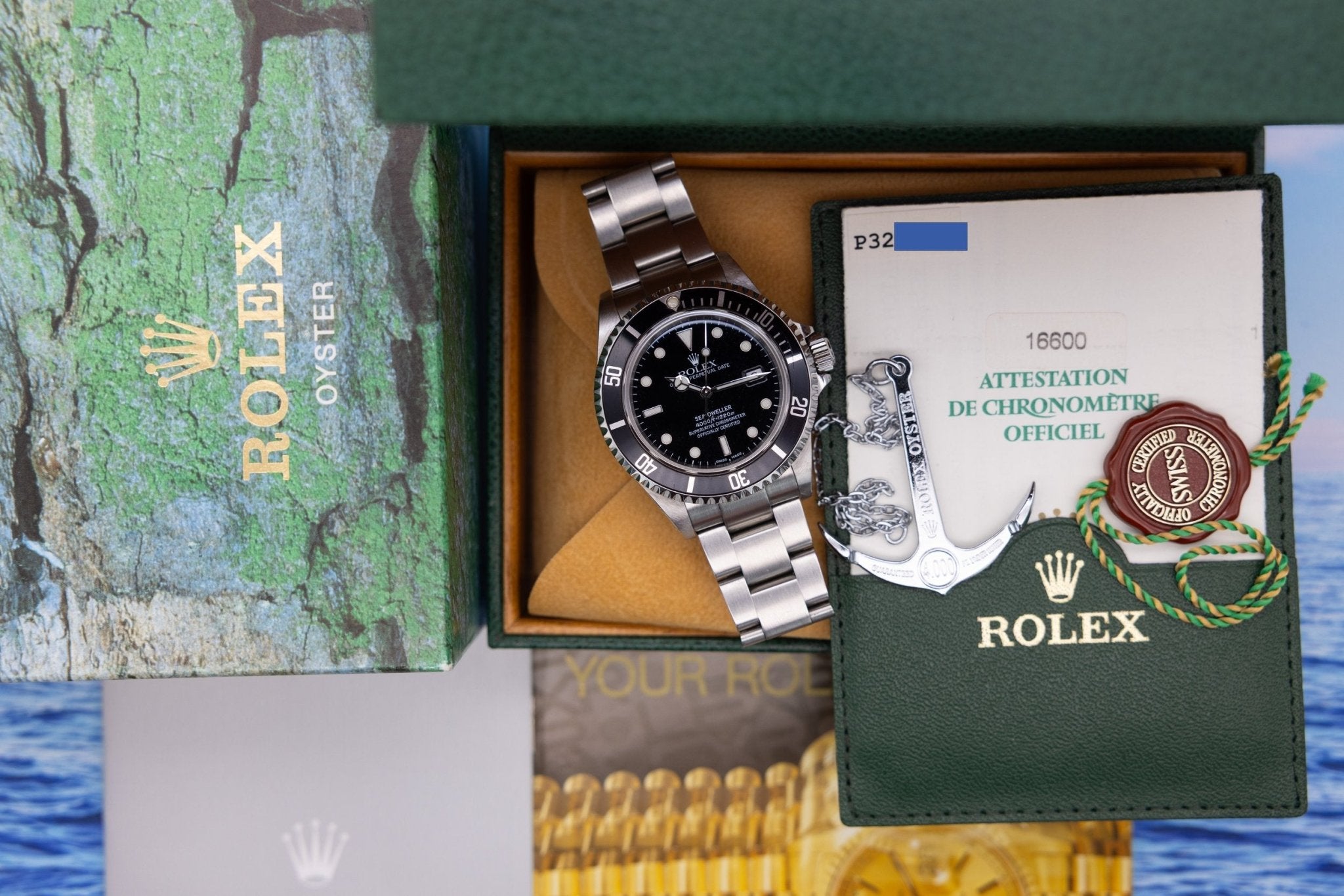 2001 Rolex Sea-Dweller Ref. 16600 | Unpolished | Box and Papers - Sierra Time Co