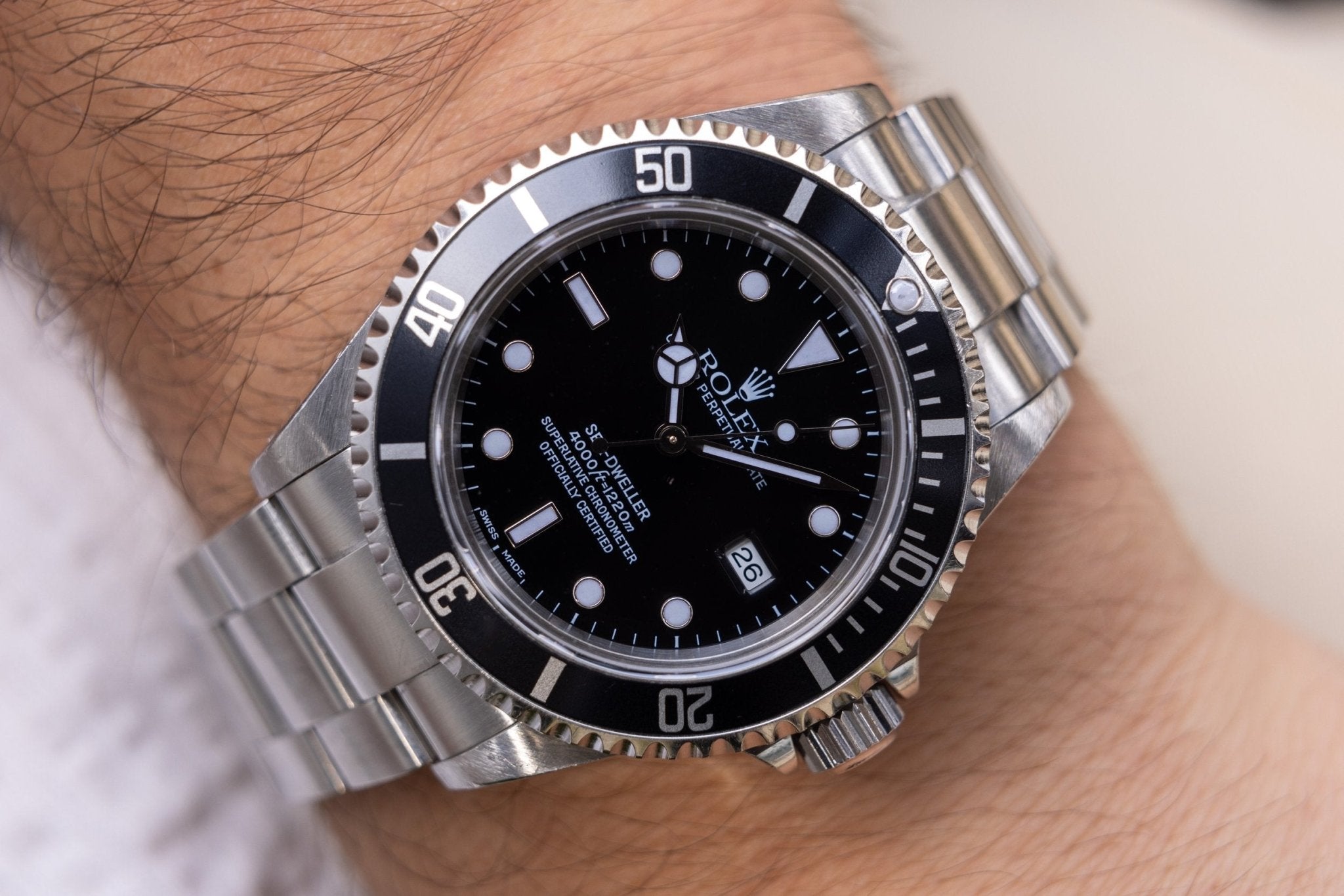 2001 Rolex Sea-Dweller Ref. 16600 | Unpolished | Full Set - Sierra Time Co