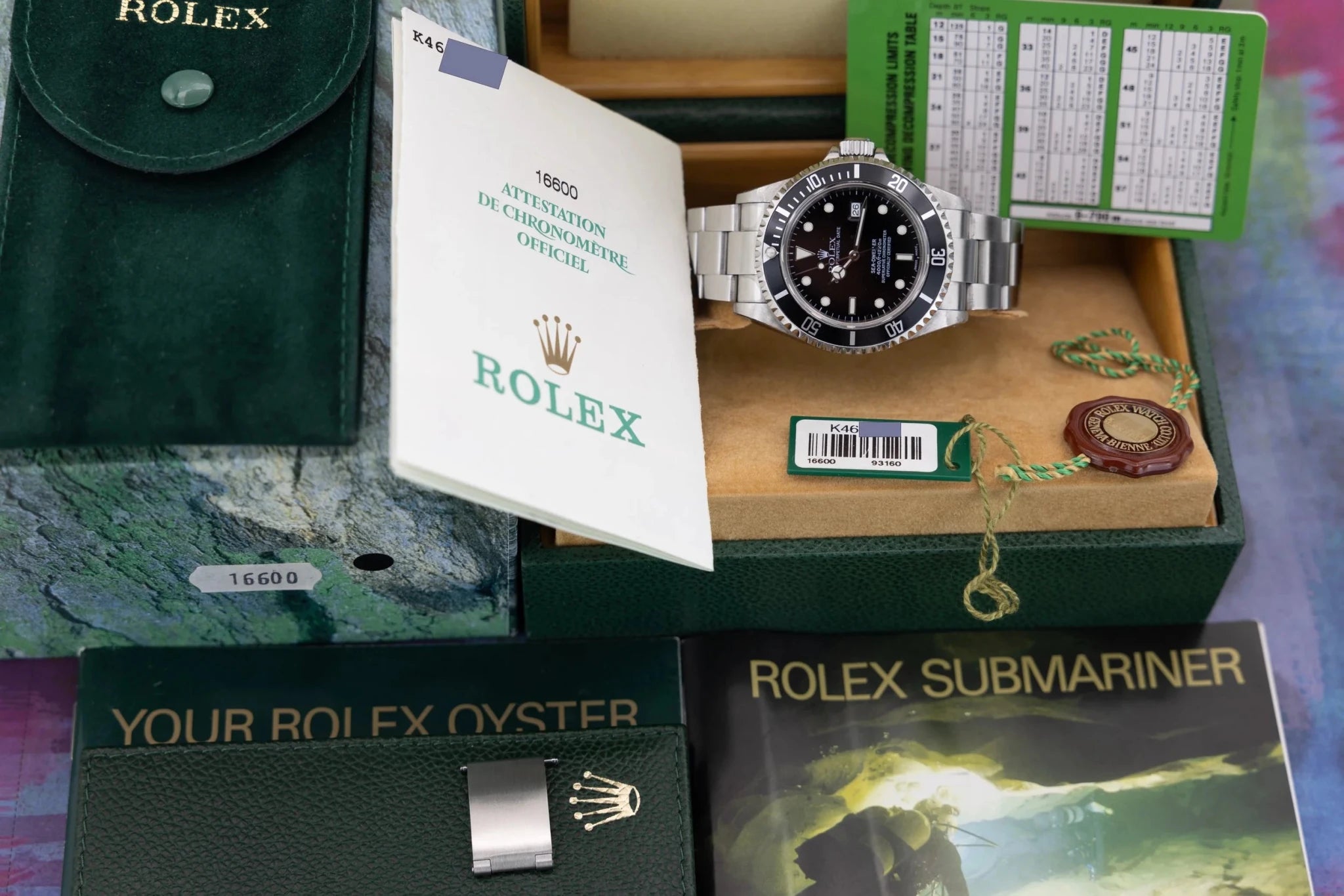 2001 Rolex Sea-Dweller Ref. 16600 | Unpolished | Full Set - Sierra Time Co
