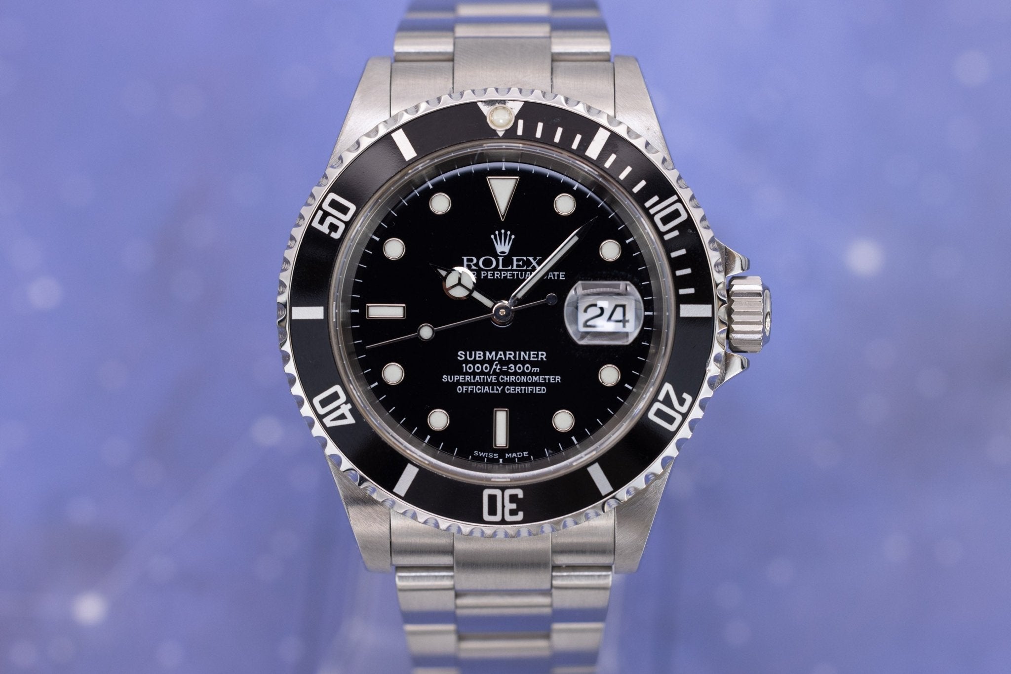 2001 Rolex Submariner Date Ref. 16610 - Sierra Time Co
