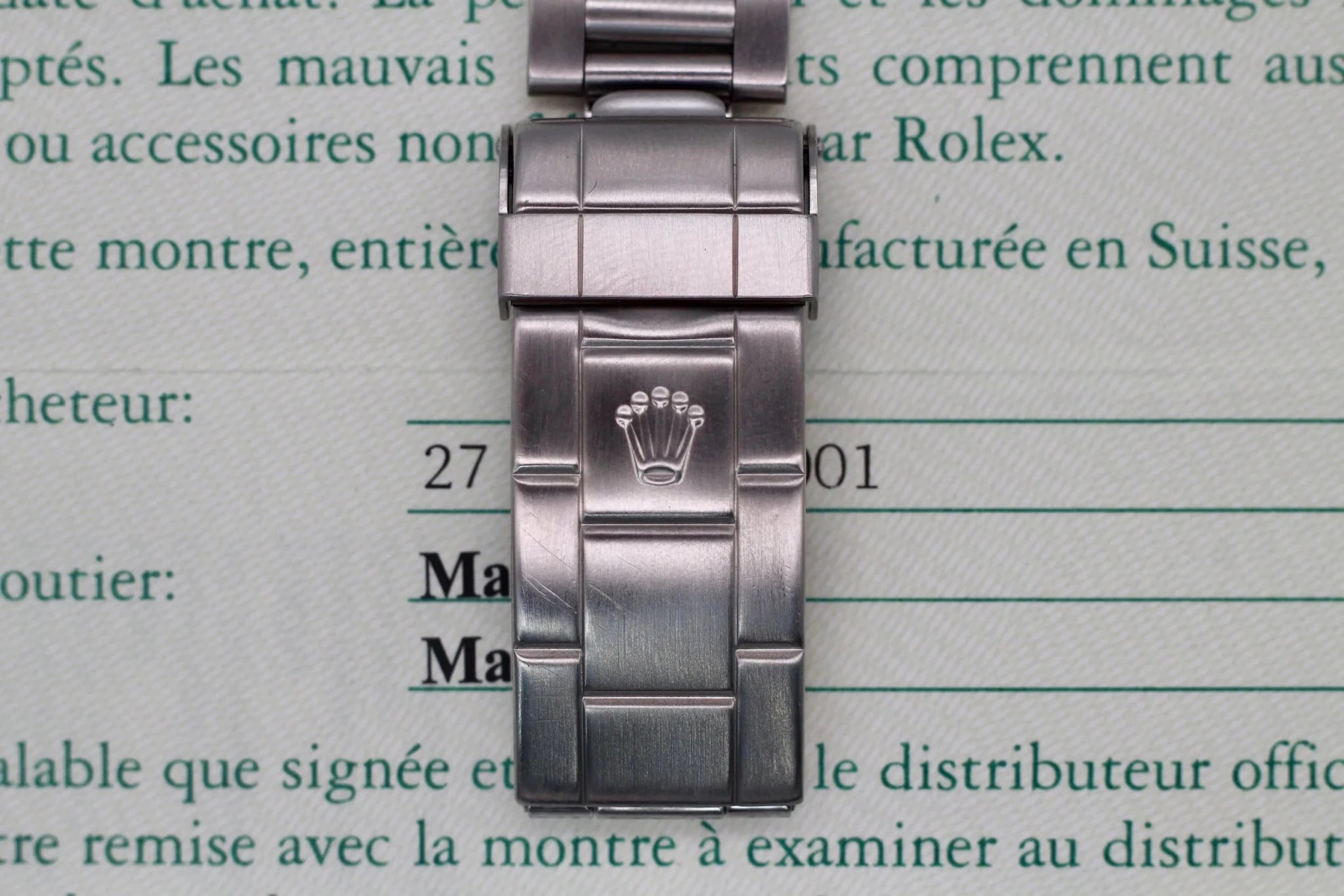 2001 Rolex Submariner Ref. 14060 | Box and Papers - Sierra Time Co