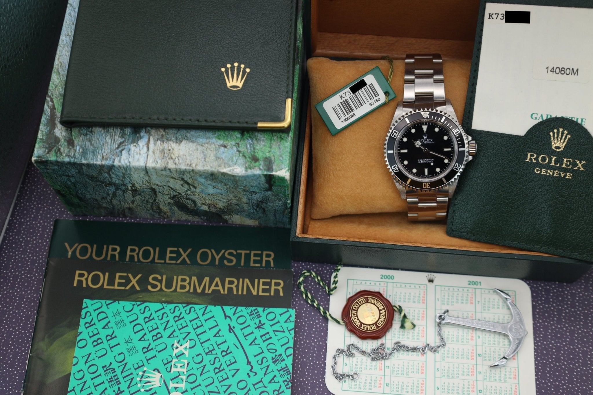 2001 Rolex Submariner Ref. 14060m | Full Set - Sierra Time Co
