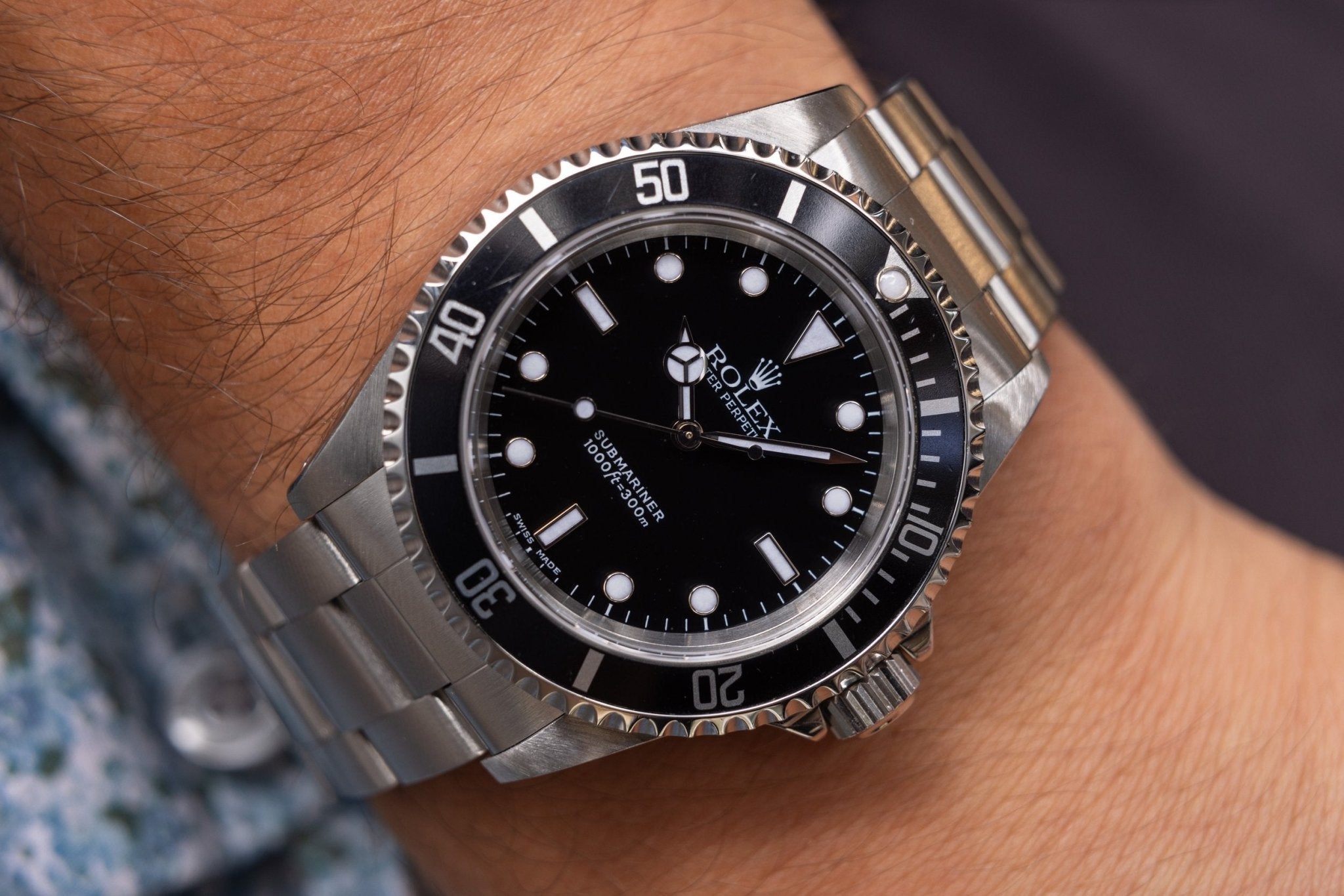 2001 Rolex Submariner Ref. 14060m | Two-Liner | Box and Papers - Sierra Time Co