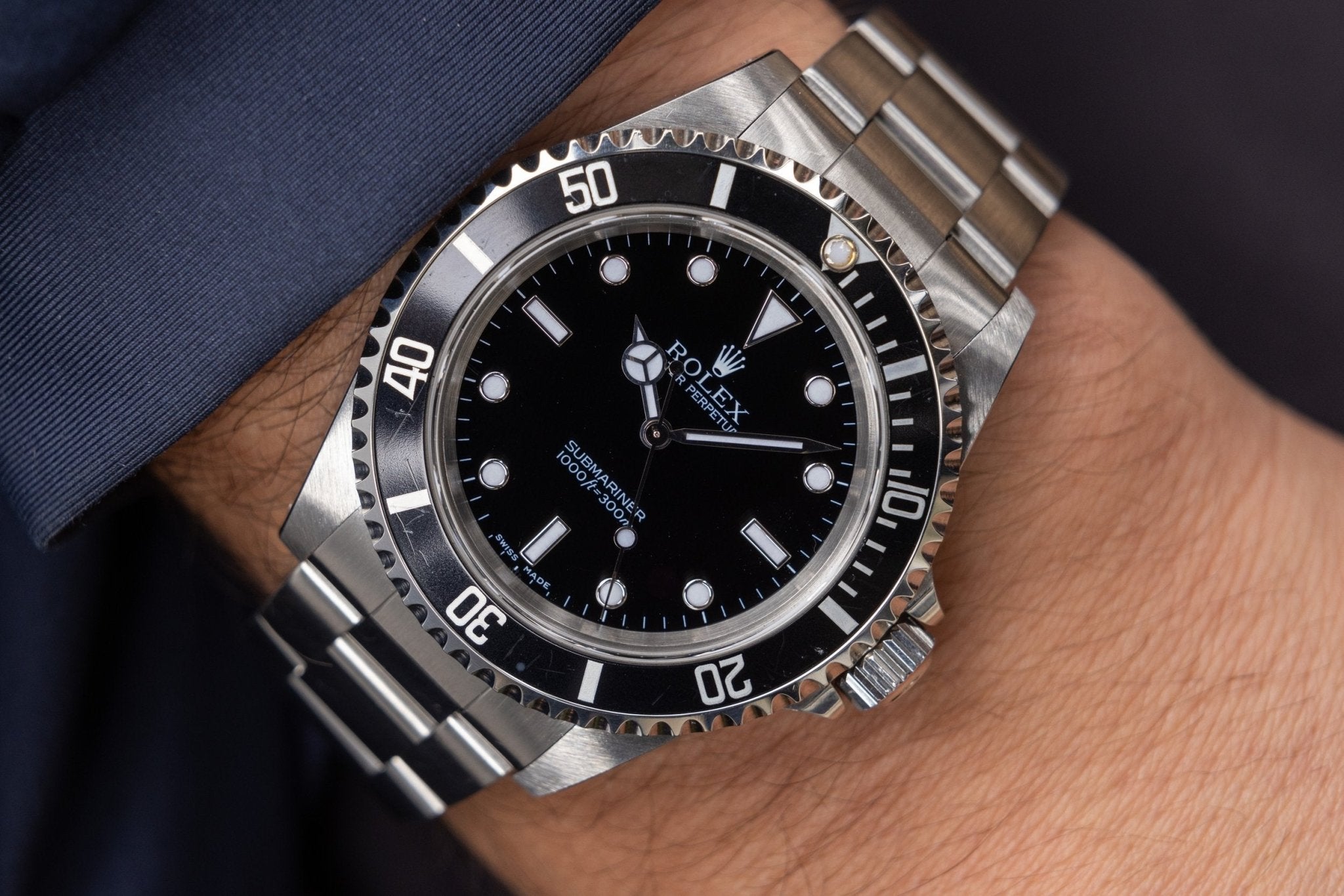 2001 Rolex Submariner Ref. 14060m | Two-Liner | Full Set - Sierra Time Co