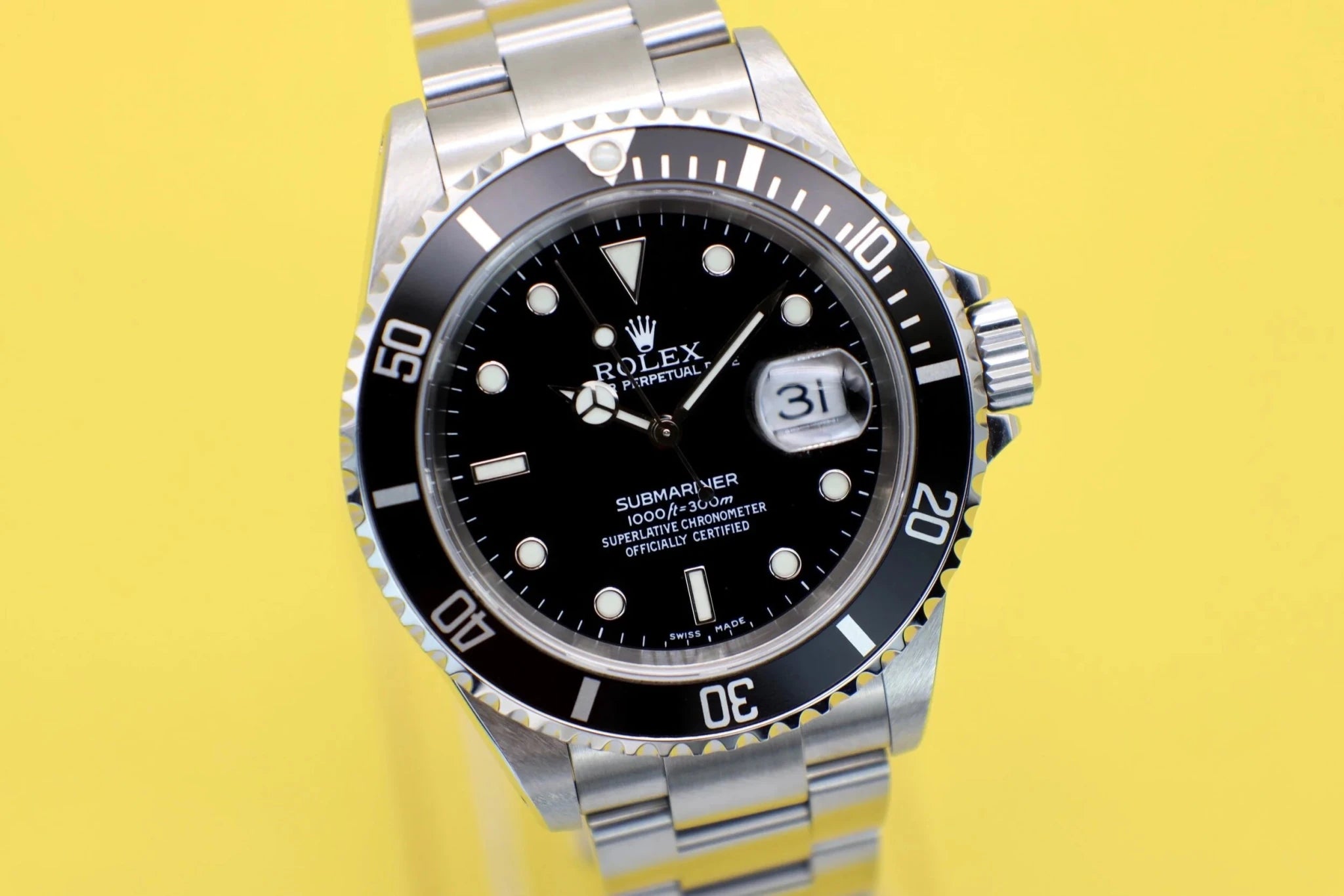 2001 Rolex Submariner Ref. 16610 - Sierra Time Co