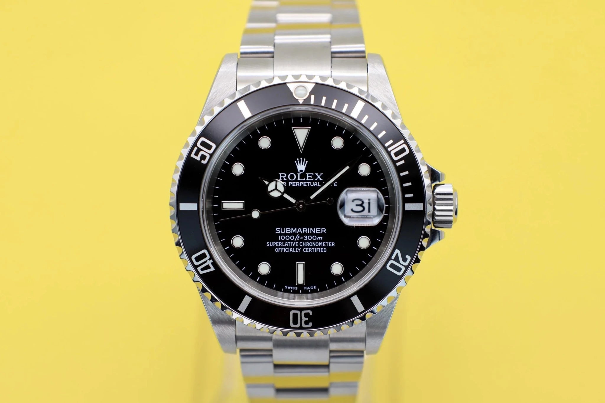2001 Rolex Submariner Ref. 16610 - Sierra Time Co