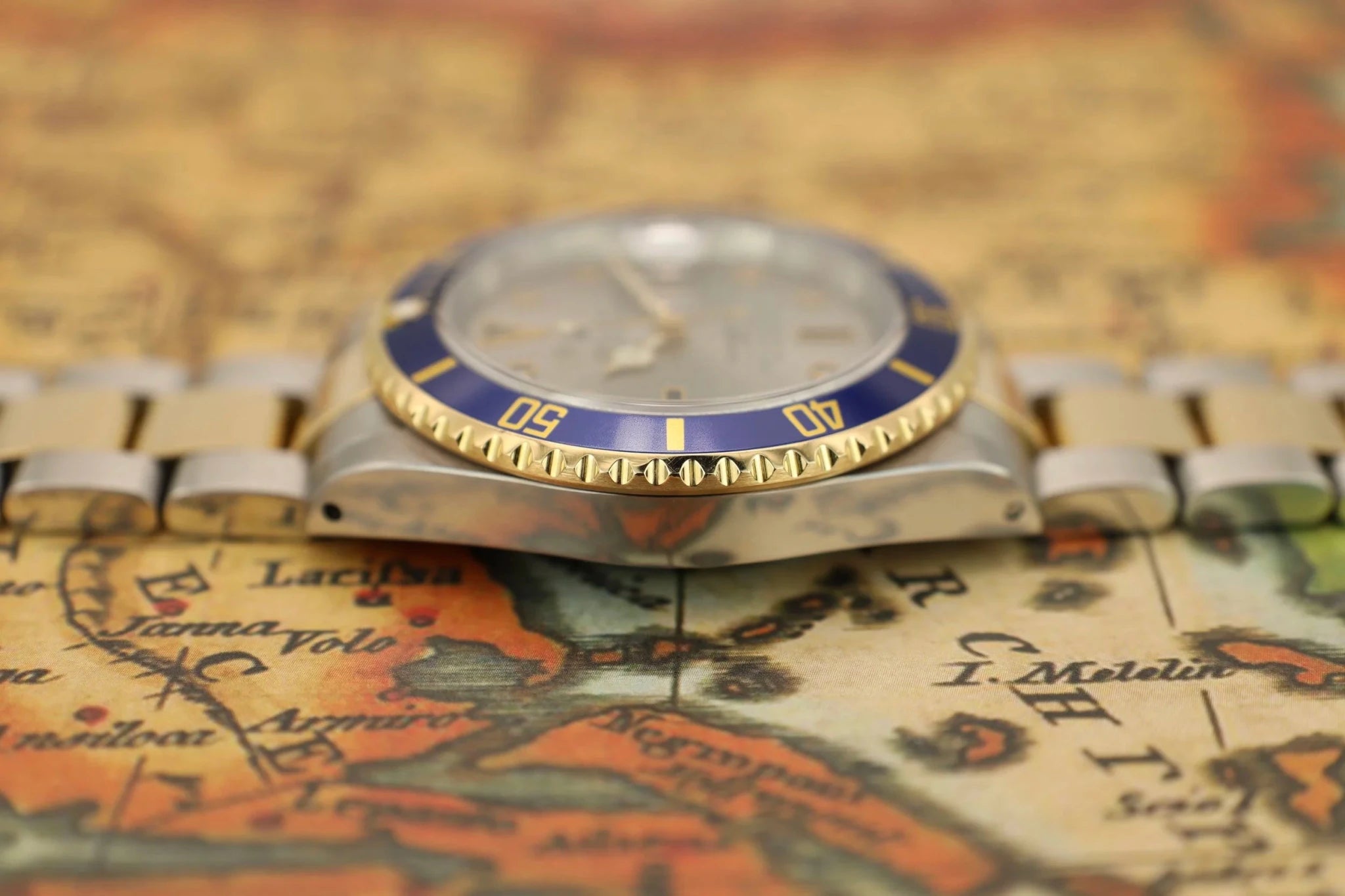 2001 Rolex Submariner Ref. 16613 | Serti Dial - Sierra Time Co