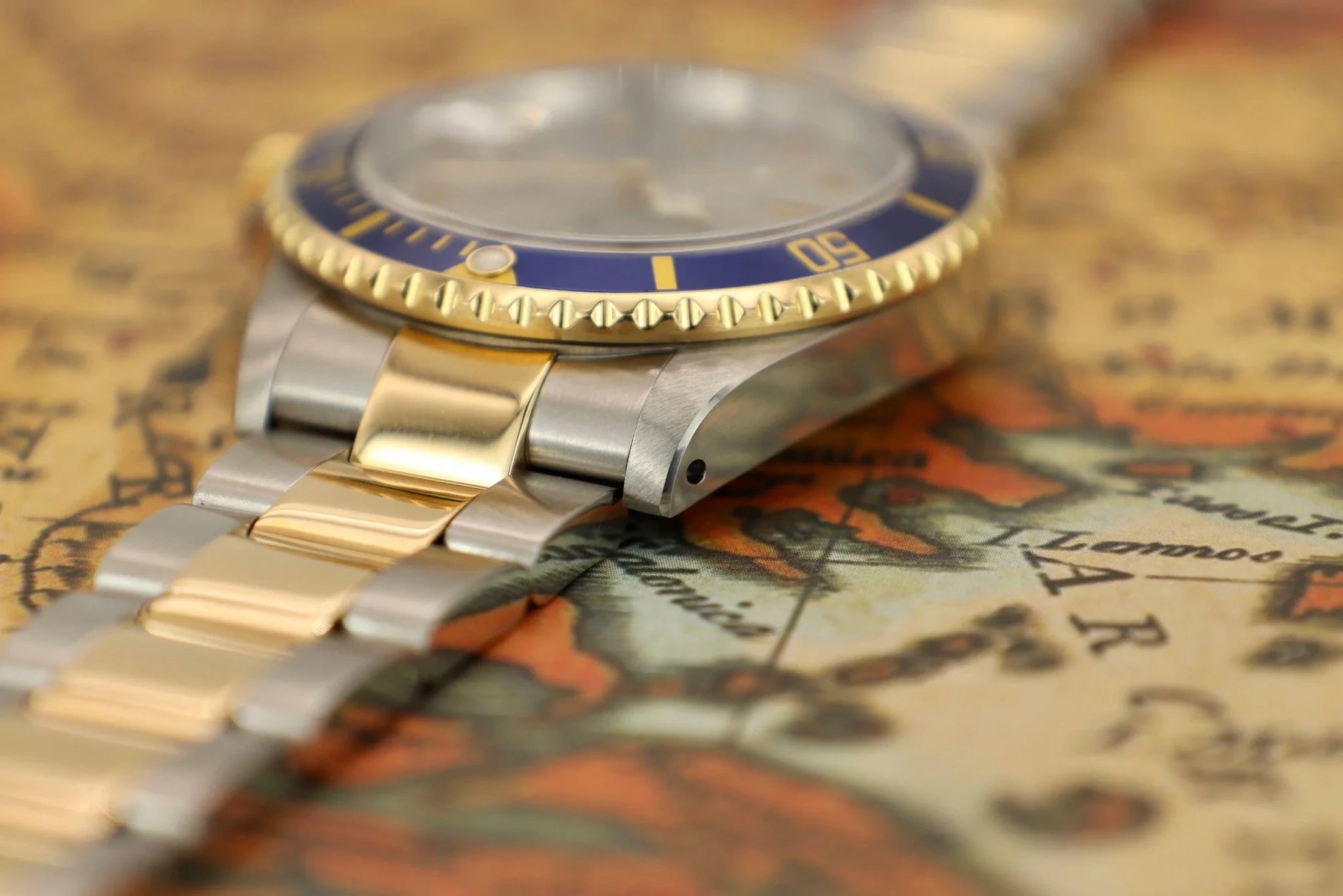 2001 Rolex Submariner Ref. 16613 | Serti Dial - Sierra Time Co