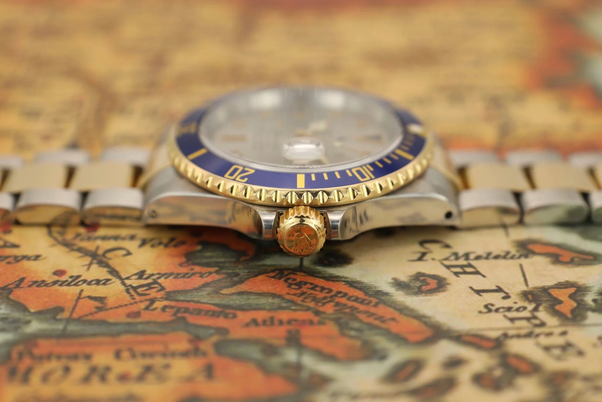 2001 Rolex Submariner Ref. 16613 | Serti Dial - Sierra Time Co