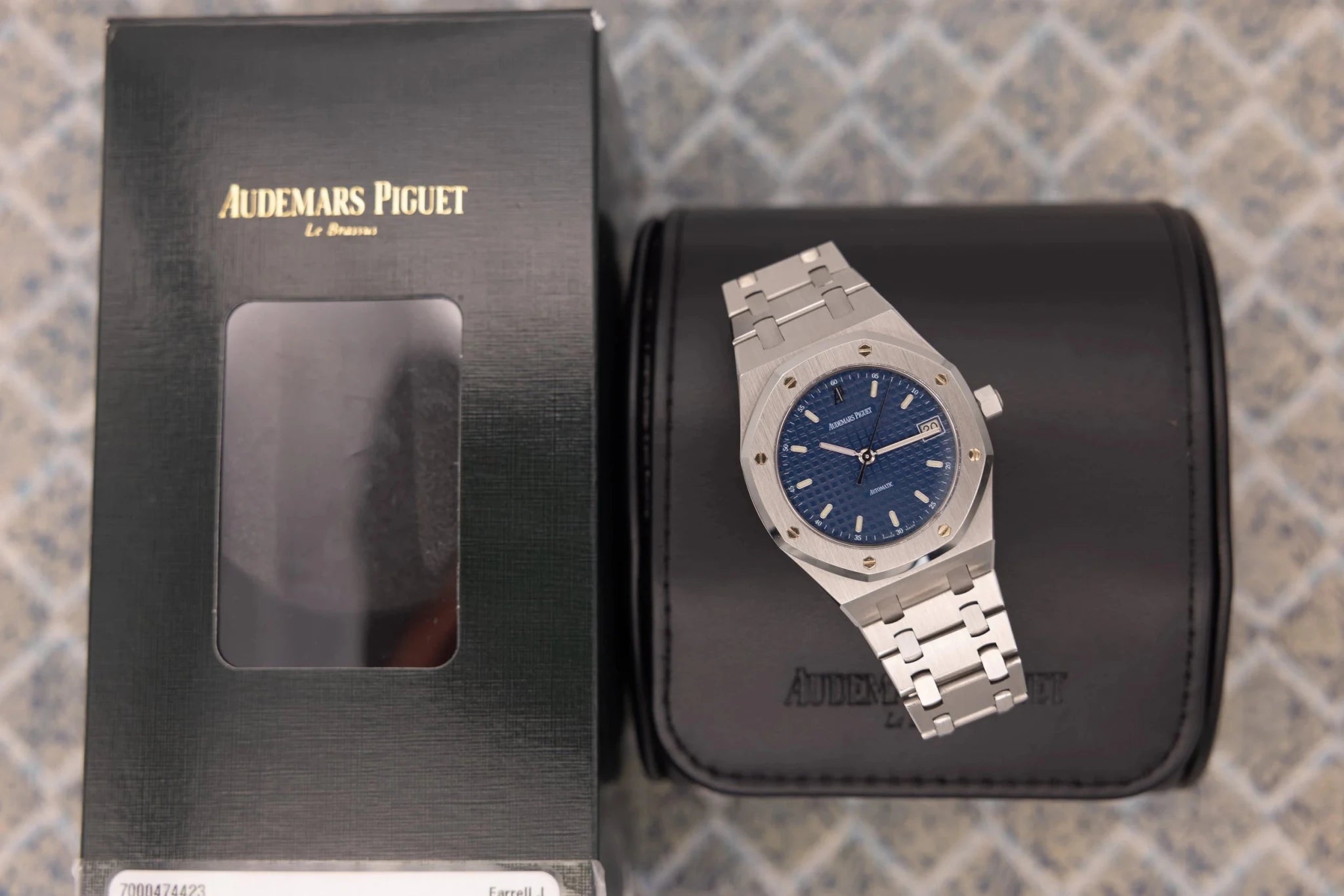 2002 Audemars Piguet Royal Oak Ref. 14790ST | Blue Dial - Sierra Time Co