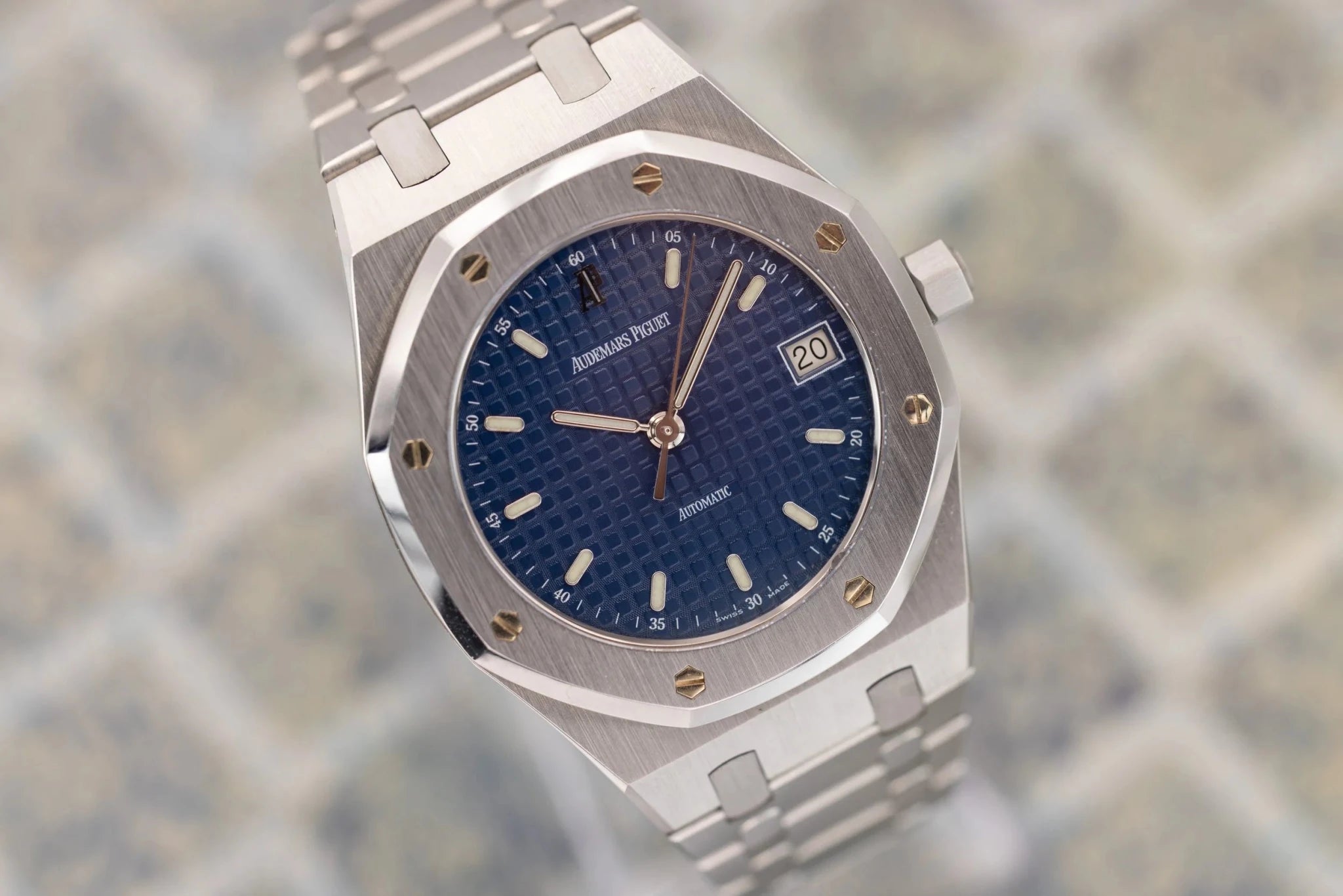 2002 Audemars Piguet Royal Oak Ref. 14790ST | Blue Dial - Sierra Time Co