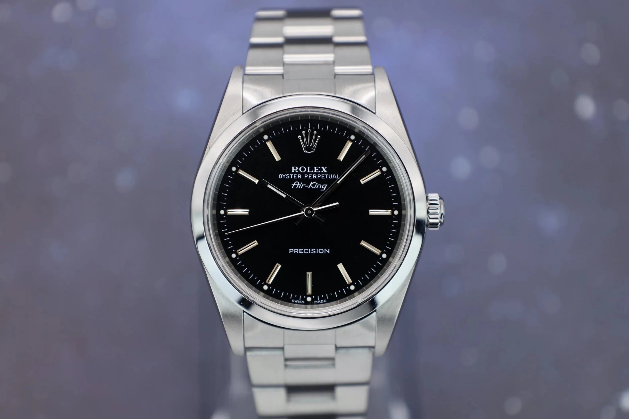 2002 Rolex Air-King Ref. 14000M | Black Dial - Sierra Time Co
