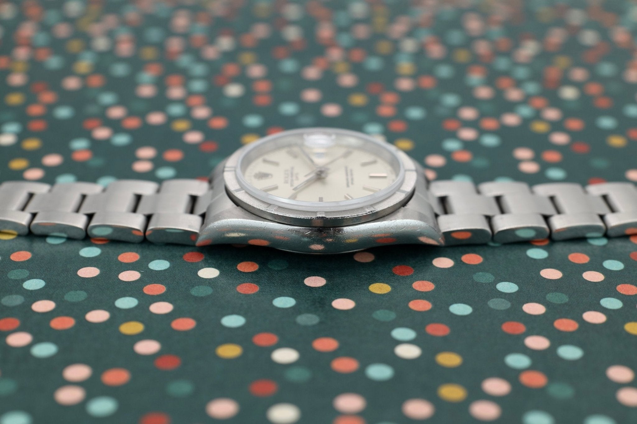 2002 Rolex Date Ref. 15210 | Silver Dial - Sierra Time Co