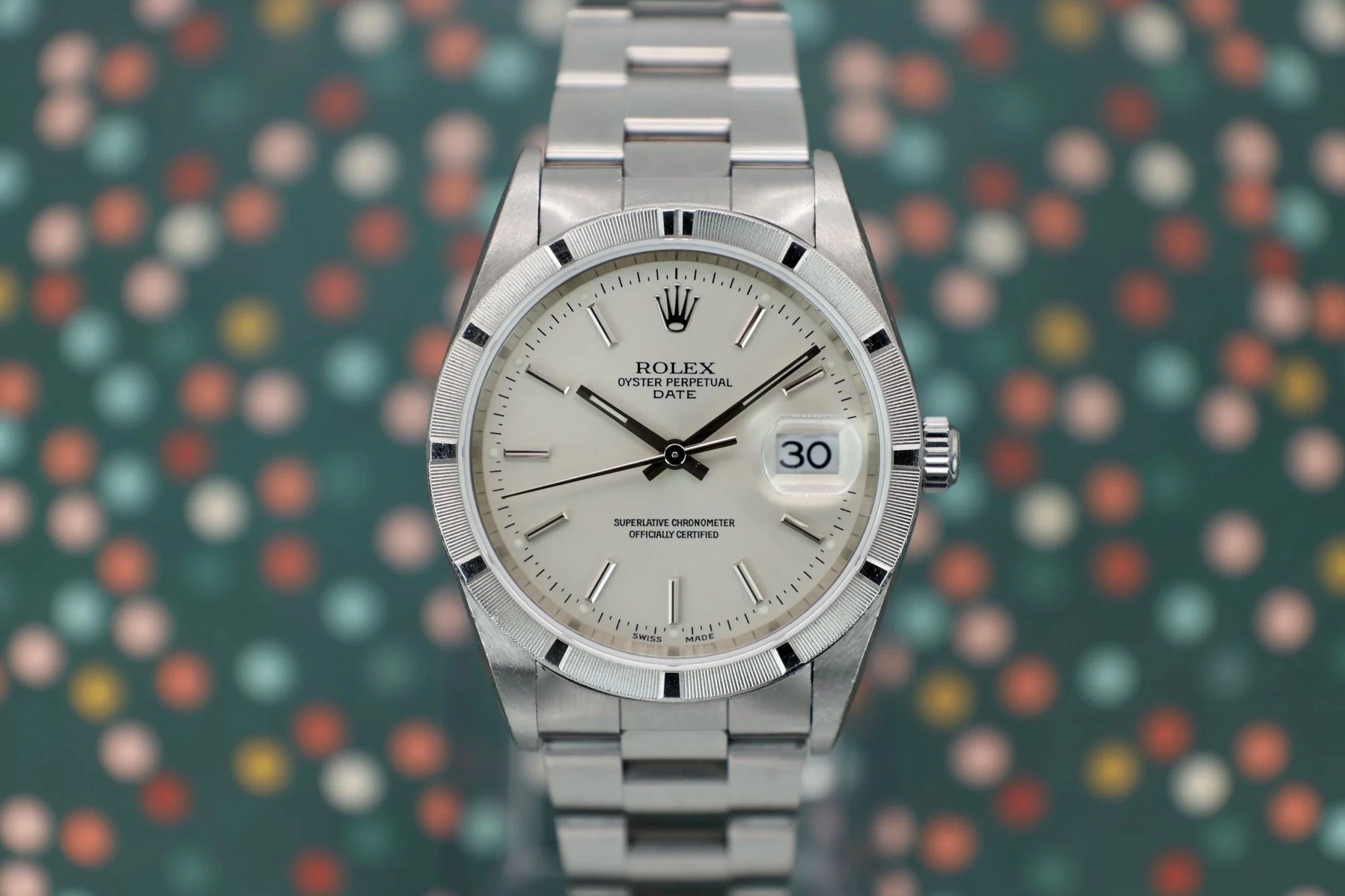 2002 Rolex Date Ref. 15210 | Silver Dial - Sierra Time Co