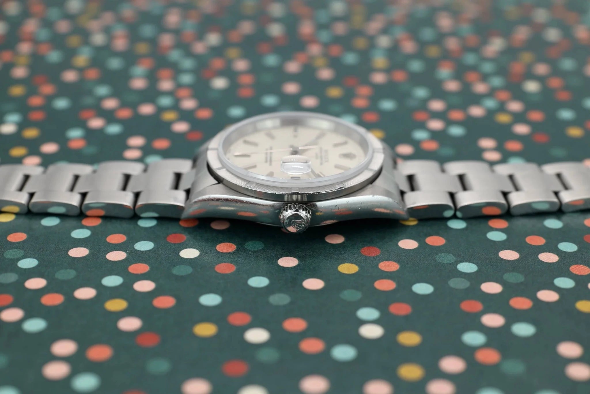 2002 Rolex Date Ref. 15210 | Silver Dial - Sierra Time Co