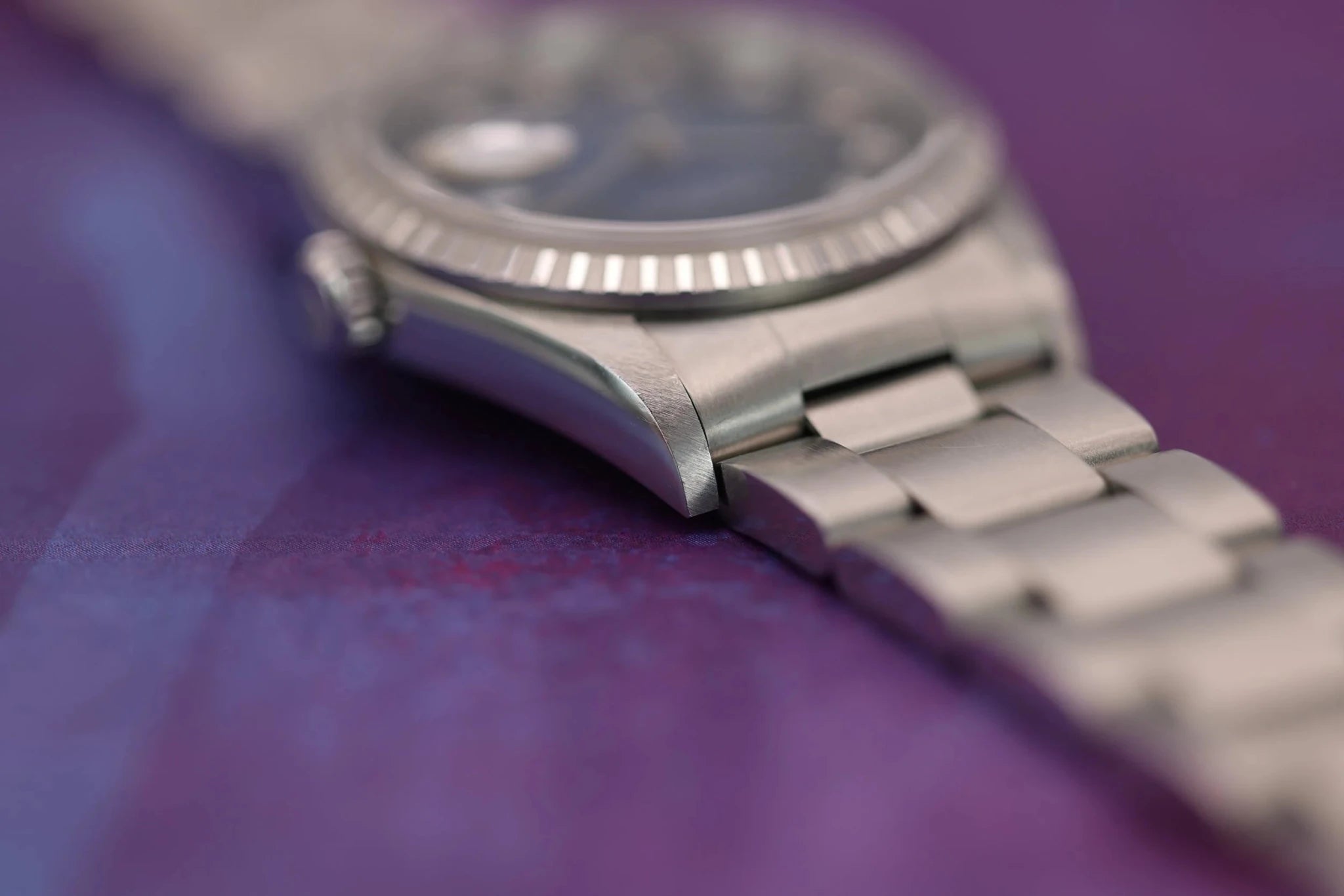 2002 Rolex Datejust Ref. 16220 | Blue Vignette Diamond Dial - Sierra Time Co