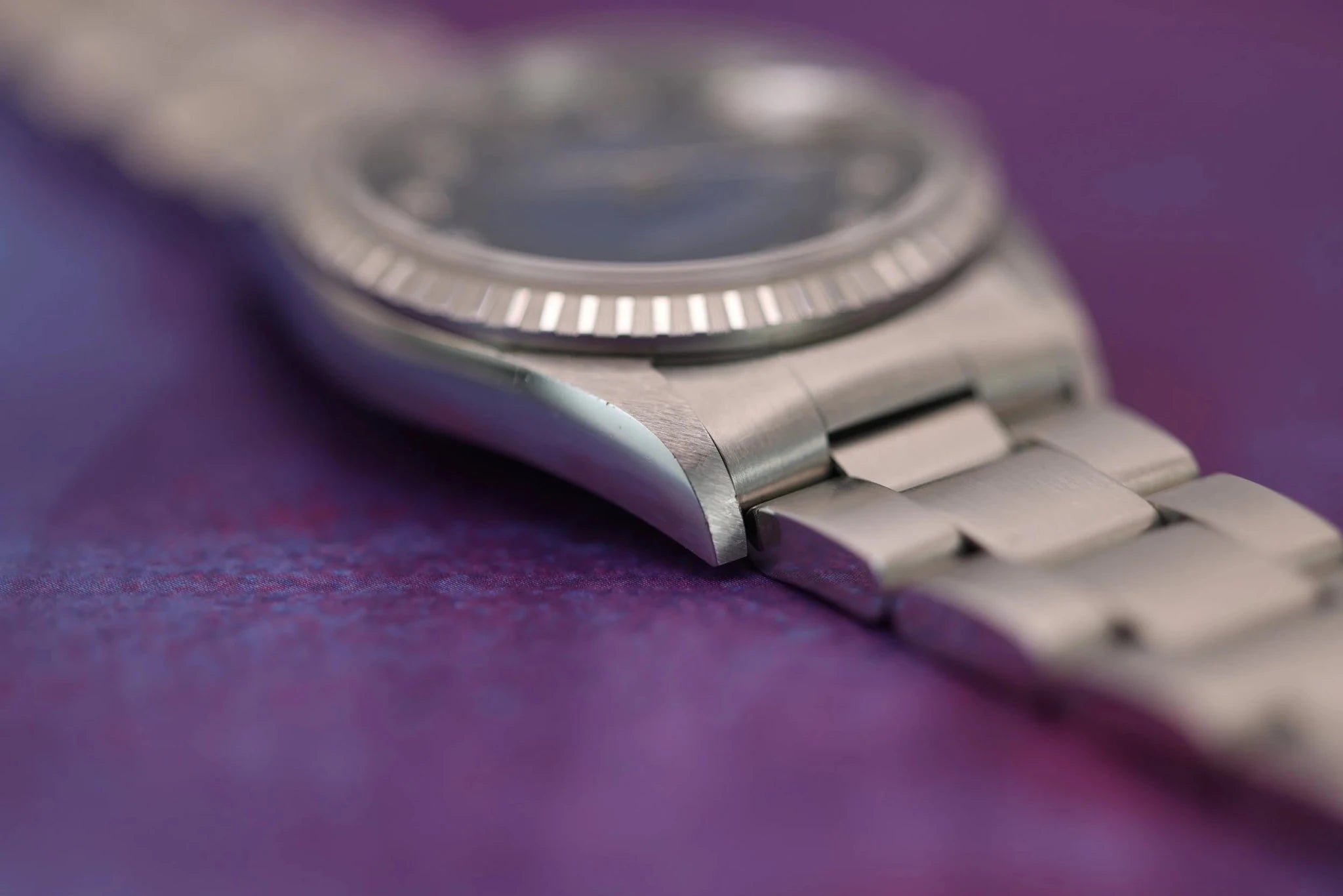 2002 Rolex Datejust Ref. 16220 | Blue Vignette Diamond Dial - Sierra Time Co