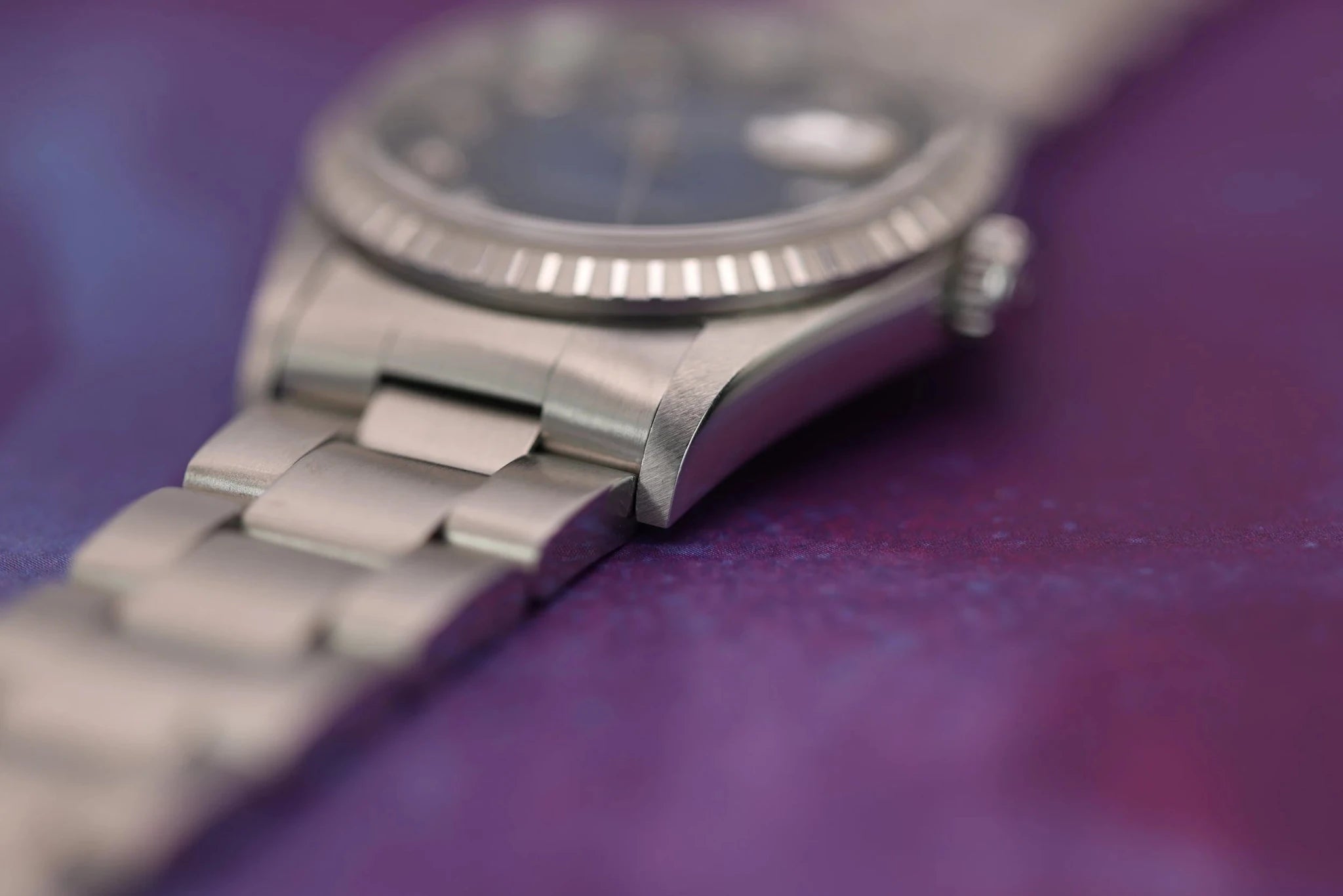 2002 Rolex Datejust Ref. 16220 | Blue Vignette Diamond Dial - Sierra Time Co