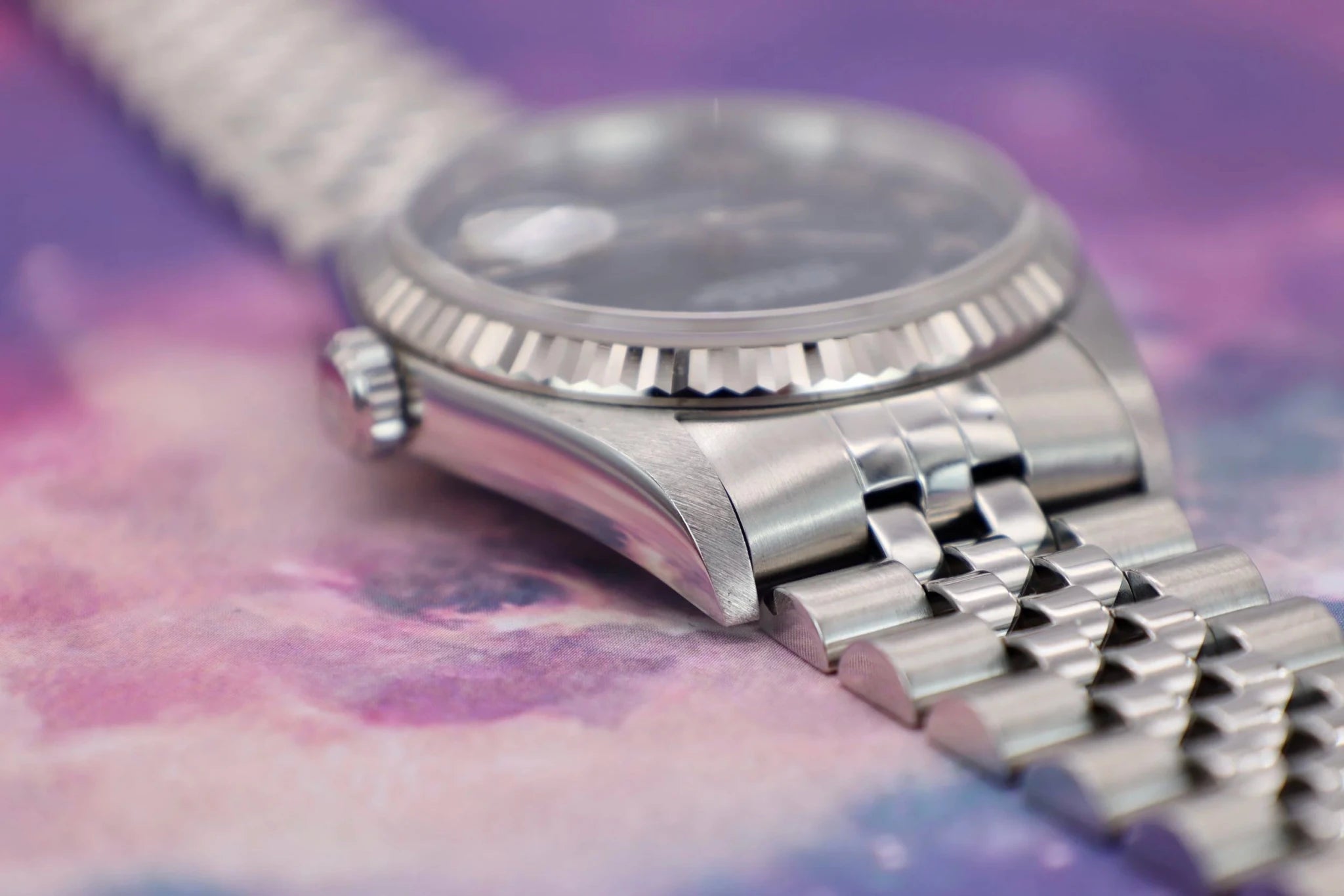 2002 Rolex Datejust Ref. 16234 | Blue Roman Dial | Box and Papers - Sierra Time Co