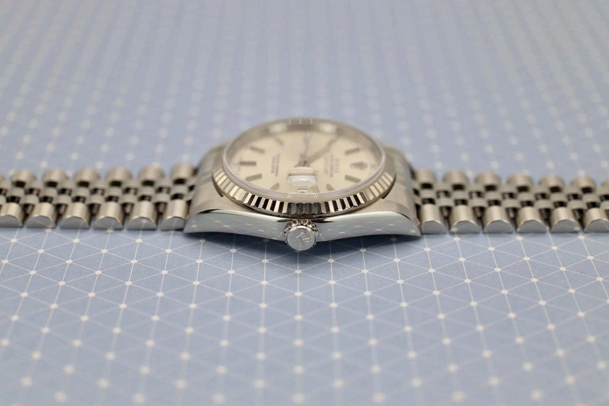 2002 Rolex Datejust Ref. 16234 | Silver Dial - Sierra Time Co