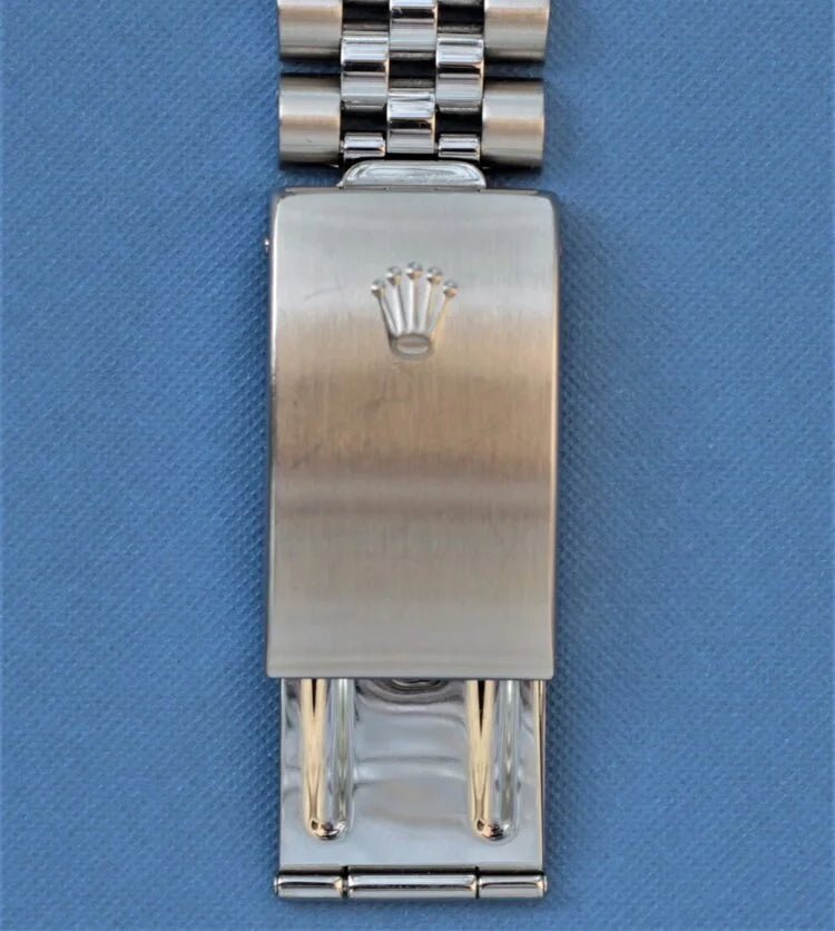 2002 Rolex Datejust Ref. 16234 Silver Tapestry Dial with RSC Service Records - Sierra Time Co