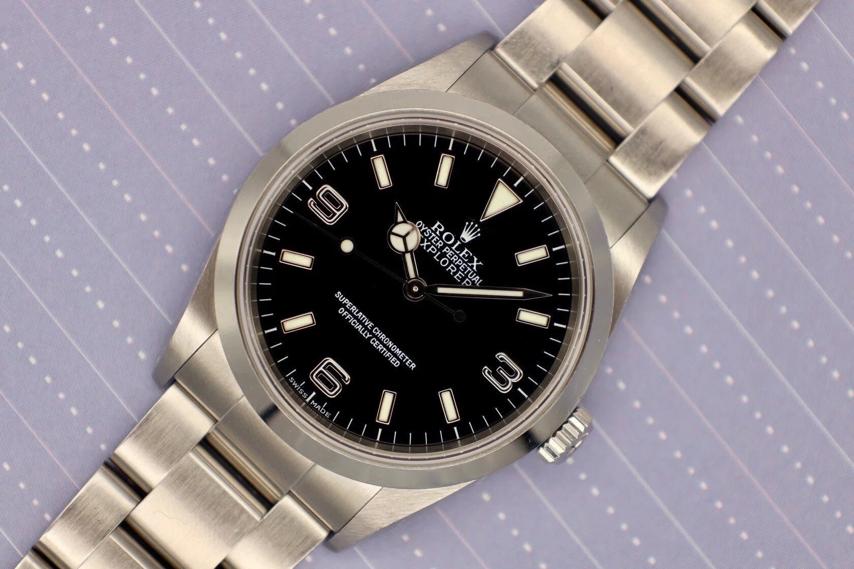 2002 Rolex Explorer I Ref. 114270 - Sierra Time Co