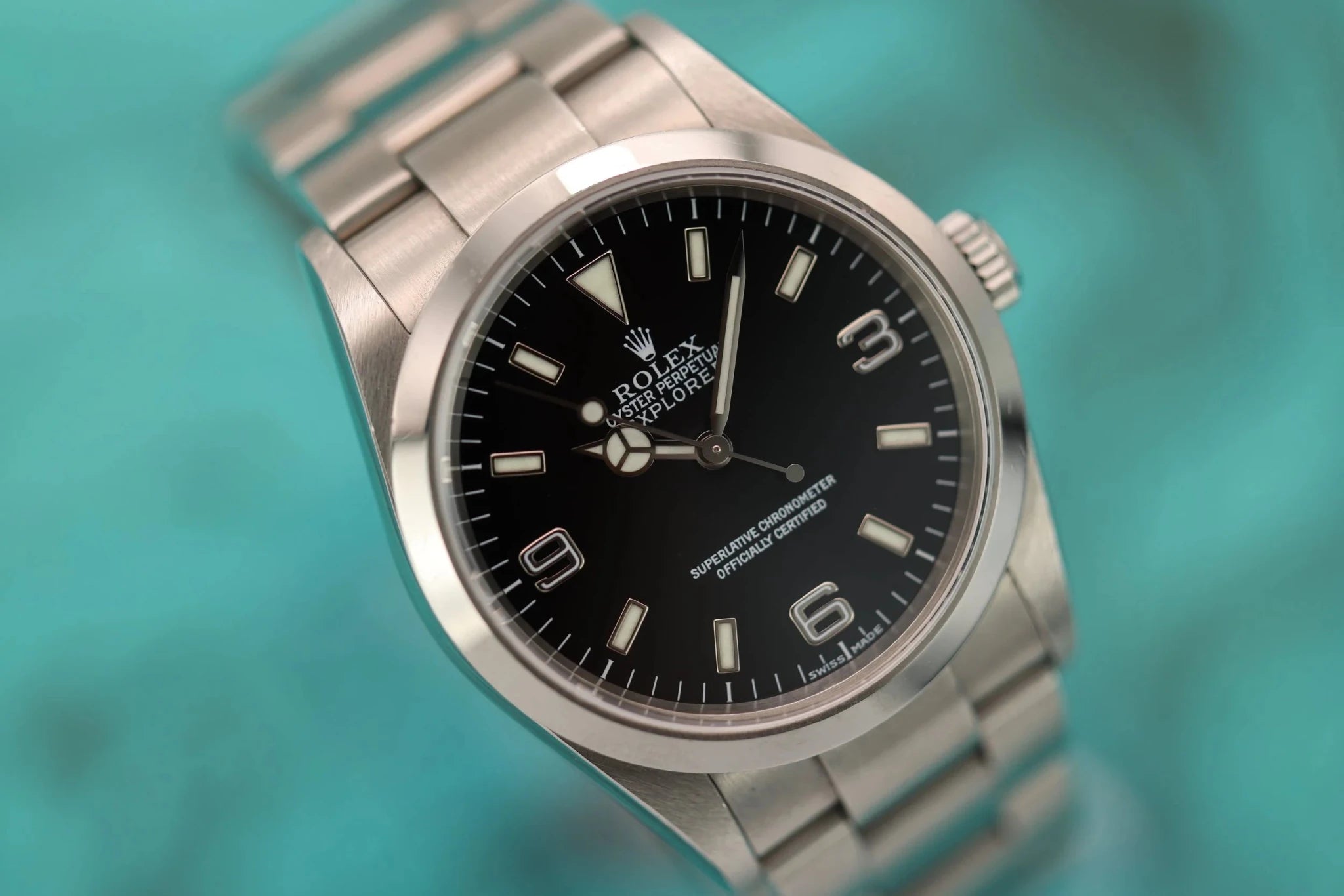 2002 Rolex Explorer I Ref. 114270 | Box and Paper - Sierra Time Co