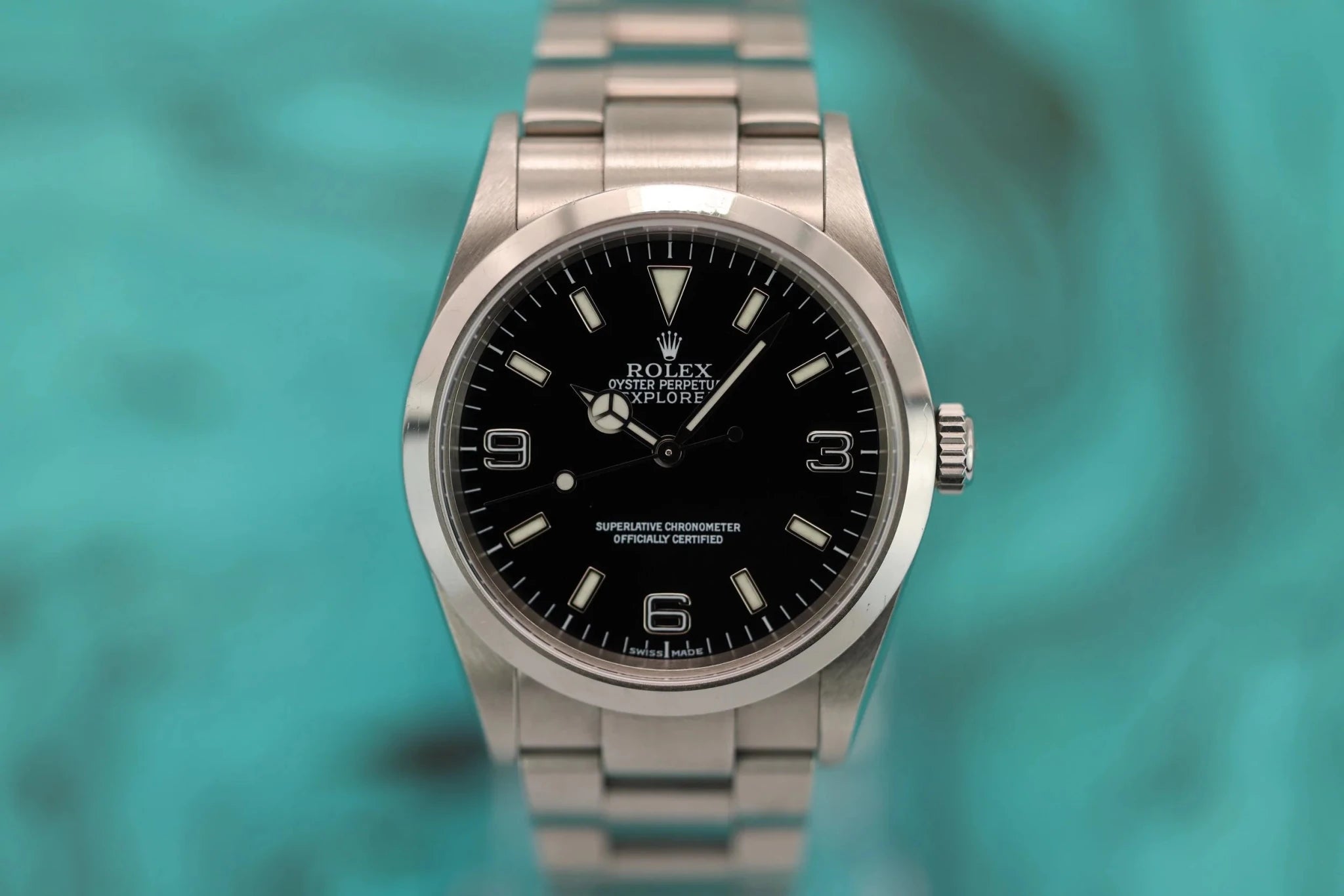 2002 Rolex Explorer I Ref. 114270 | Box and Paper - Sierra Time Co