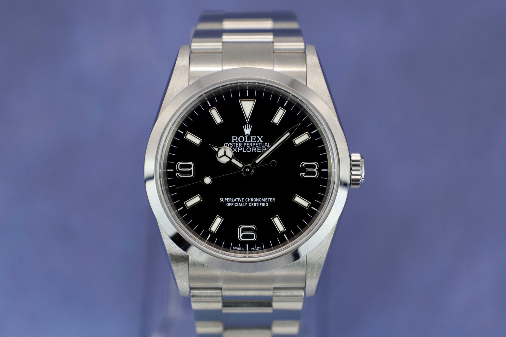 2002 Rolex Explorer I Ref. 114270 | Box and Papers - Sierra Time Co