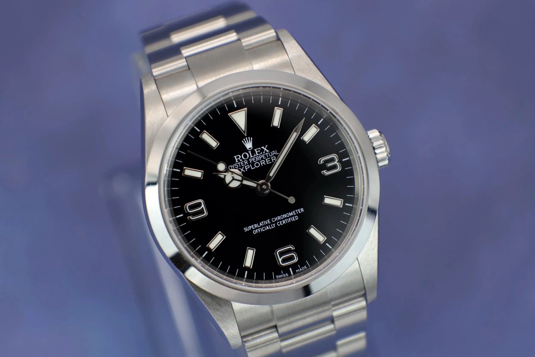 2002 Rolex Explorer I Ref. 114270 | Box and Papers - Sierra Time Co