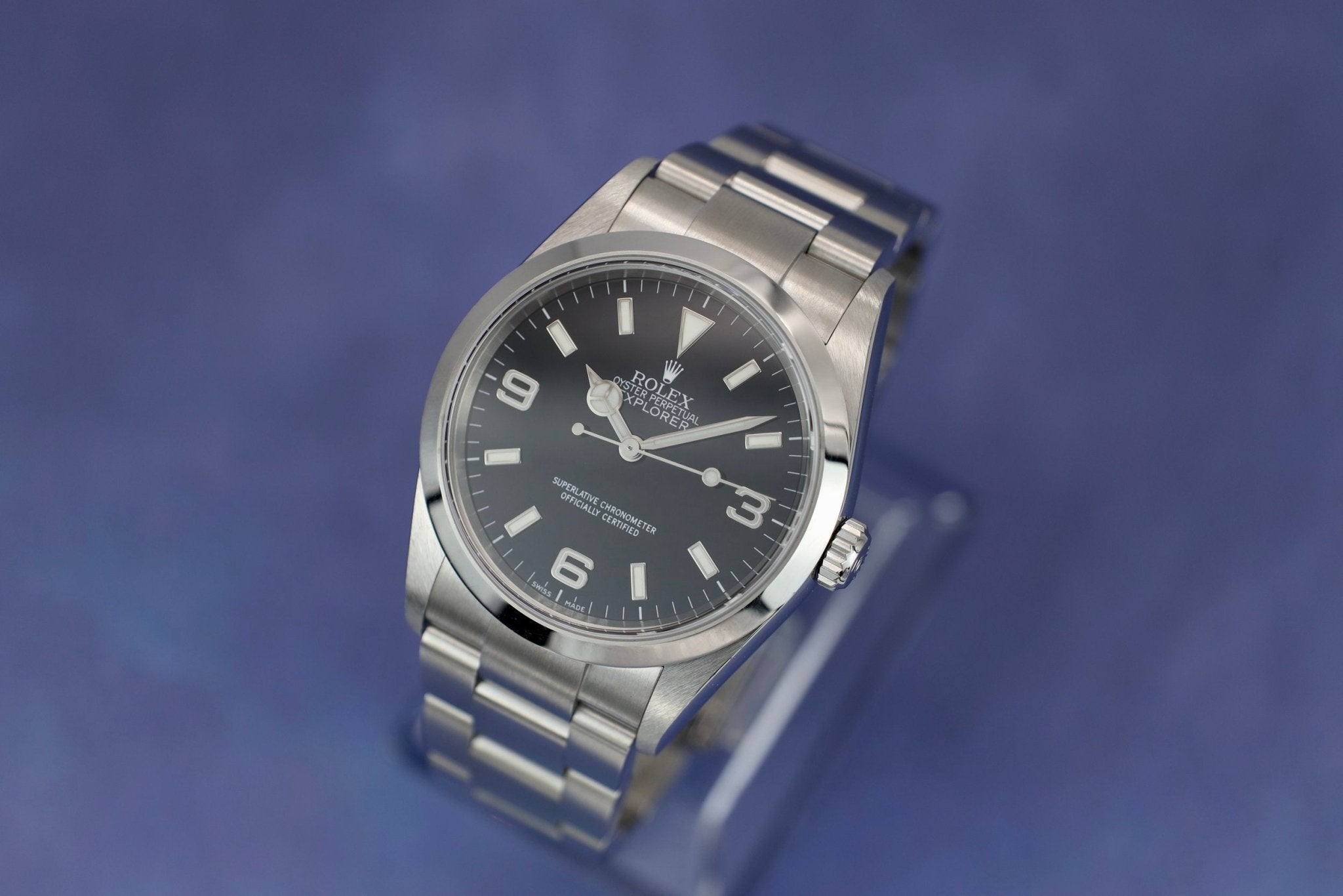 2002 Rolex Explorer I Ref. 114270 | Box and Papers - Sierra Time Co