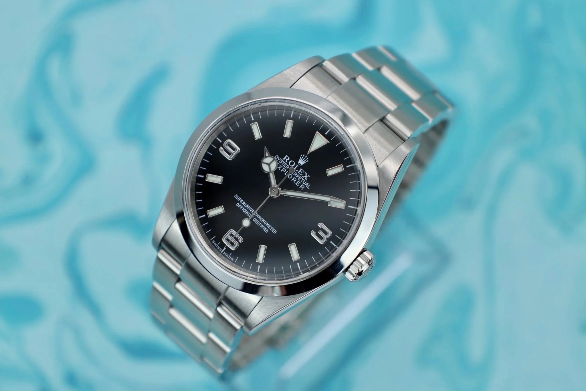 2002 Rolex Explorer I Ref. 114270 | Full Set - Sierra Time Co